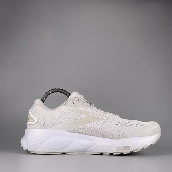 Brooks Ghost 16 Women's Size 10 White Low Top Running Sneaker Athletic Shoe EUC - Picture 5 of 7